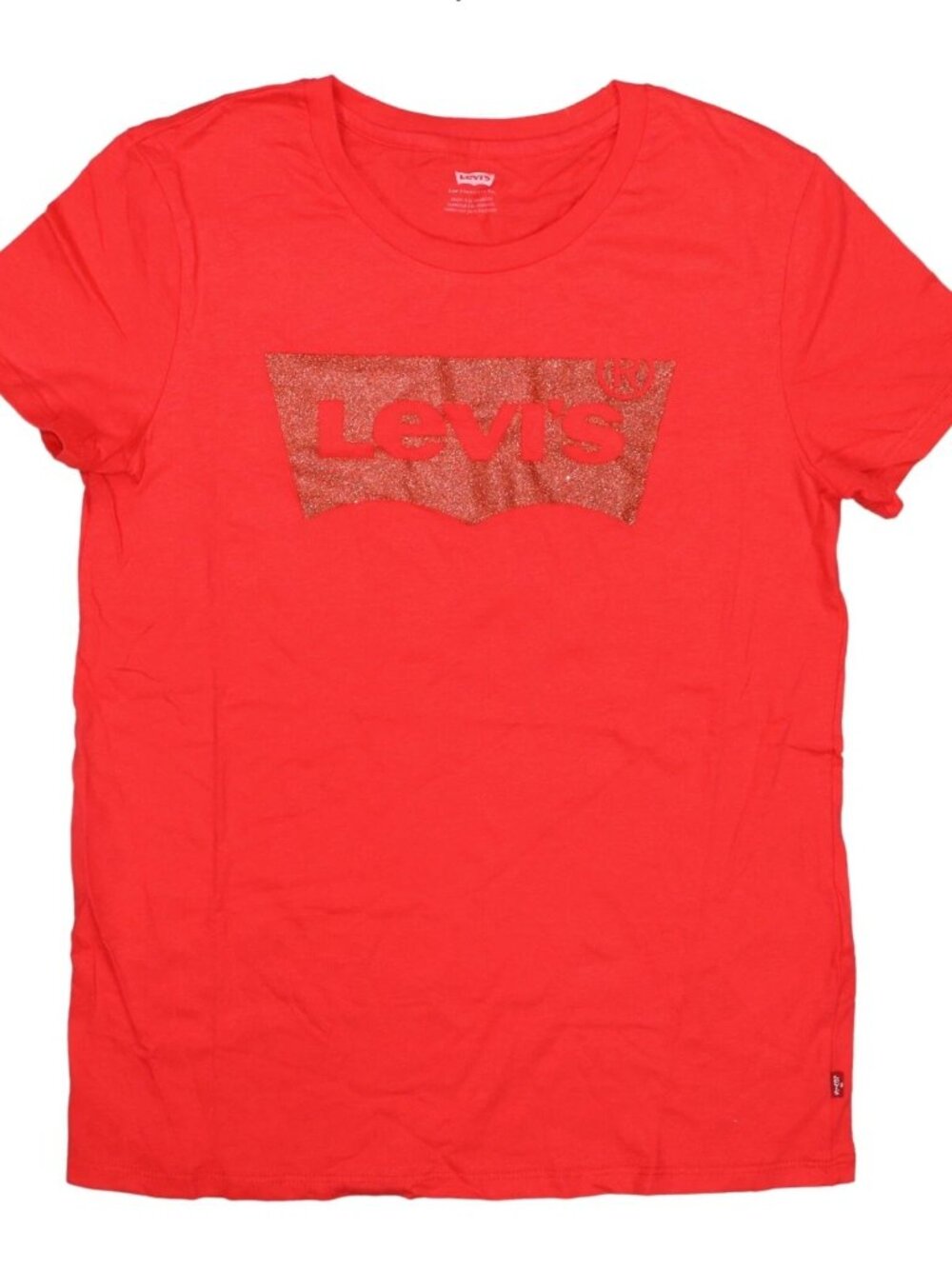 Levi's Womens Cotton Batwing Perfect Graphic Logo T Shirt